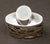 Metal Early 20th Century Sterling Silver Over Glass Perfume Bottle For Sale - Image 7 of 9