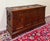 Antique French Neo Gothic Trunk Chest Blanket Box Storage Coffer Oak C. 1930-40s For Sale - Image 4 of 18