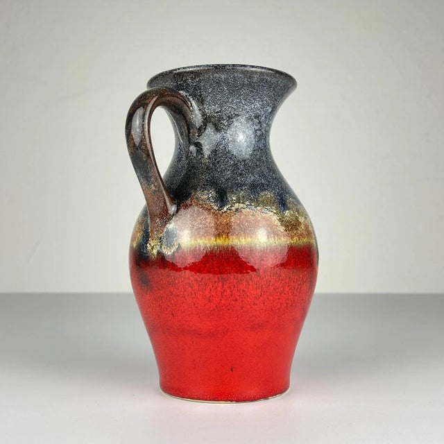 Vintage Ceramic Vase, West Germany, 1970 For Sale - Image 6 of 15
