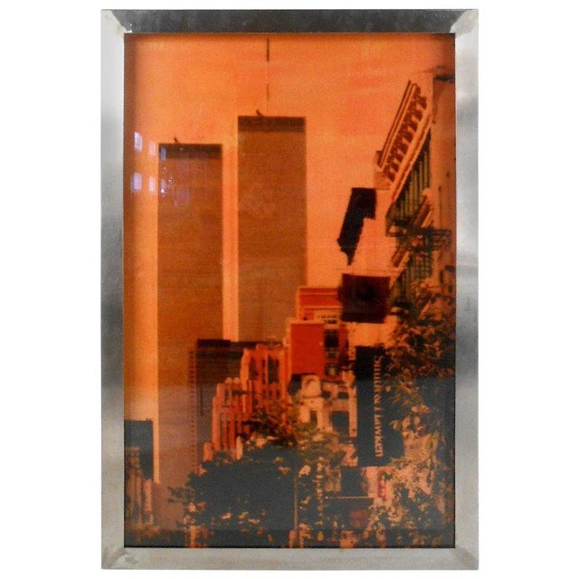 Printmaking Materials Isack Kousnsky World Trade Center Framed Print For Sale - Image 7 of 7