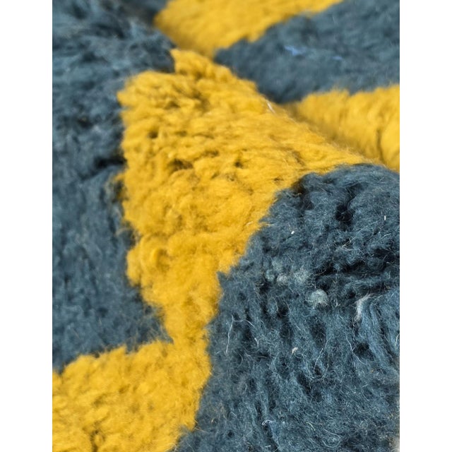 Authentic Handmade Moroccan Rug - 9.8 X 8.4 Ft For Sale - Image 4 of 8