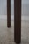 Kittinger Colonial Williamsburg Cw-34 Mahogany Demilune Table For Sale - Image 10 of 13