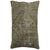 Pillow made from a distressed vintage Turkish rug. zipper closure and poly insert provided. Measures: 16'' x 24''.