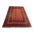 Vintage Turkmen Tekke Hand-Knotted Red Wool Area Rug For Sale