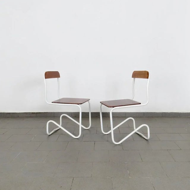 Dining Chairs, 1930s, Set of 4, in Good conditions. Designed 1920 to 1949