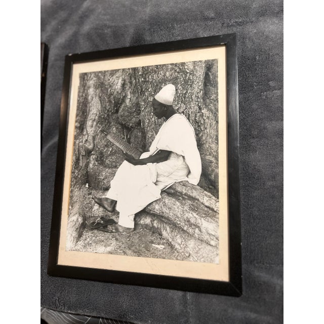 Attributed: Irving Penn (American, 1917-2009). An original photograph of titled "Hausa Man" - N. Dahomey (Benin) Usis...