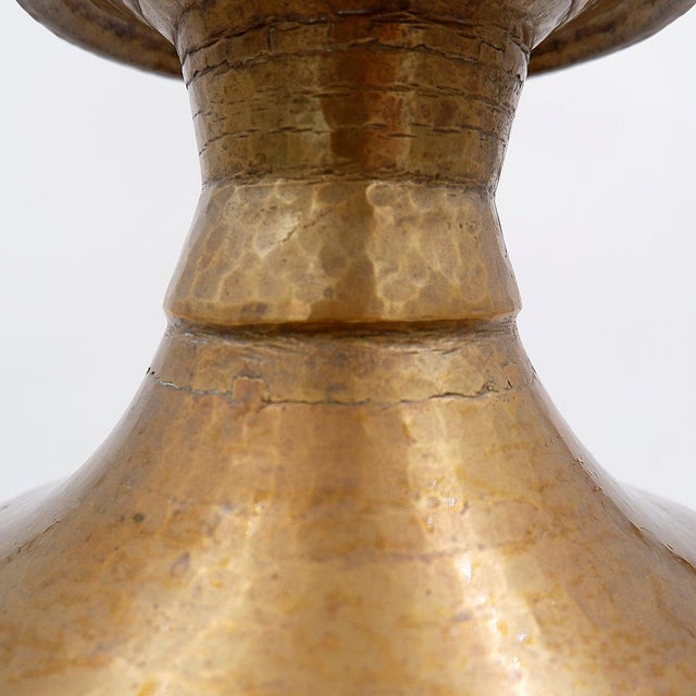 Hammered Copper Pital Ghalcha Vase, 20th Century For Sale - Image 5 of 14