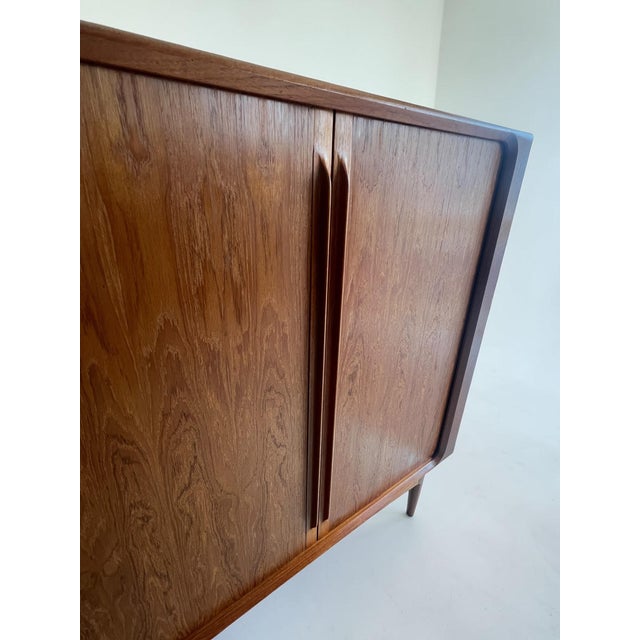 Brown Vintage Danish Teak Highboard from Bernhard Pedersen & Søn, 1960s For Sale - Image 8 of 18