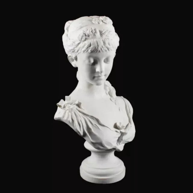 Bust of a Young Girl For Sale - Image 9 of 9
