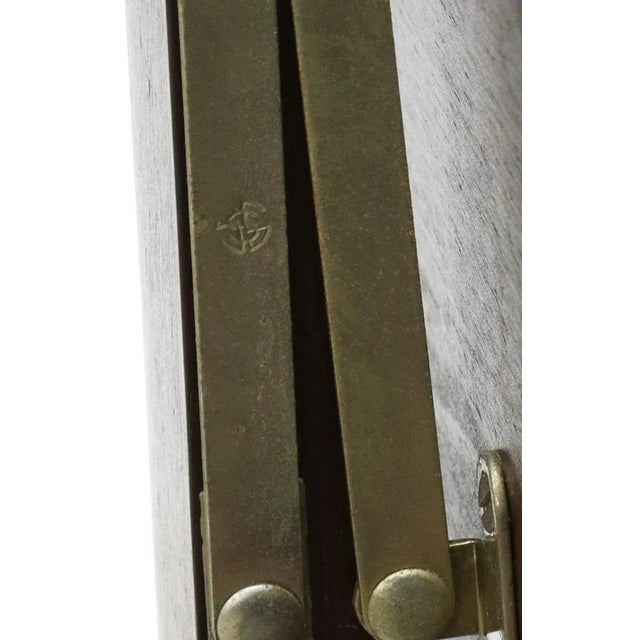 Edwardian Period English Mahogany Folding Pie Stand Etagere For Sale In Dallas - Image 6 of 7