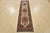 Tribal Heriz Runner 2’6” X 8’7” Ivory Wool Tribal Hand-Knotted Oriental Rug For Sale - Image 3 of 13