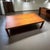 Mid-Century teak coffee table by Bent Silberg Moblër from Denmark. Table needs TLC. Wide table!
