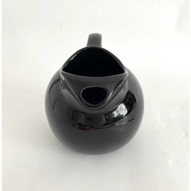 1960s Hall Black Ball Pitcher For Sale - Image 4 of 8
