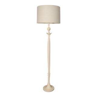 Vintage Figural Resin ‘Tête De Femme’ Caryatid Floor Lamp After Giacometti For Sale