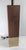 Mid-Century Modern Walnut and Gilt Metal Table Lamp For Sale In New York - Image 6 of 10
