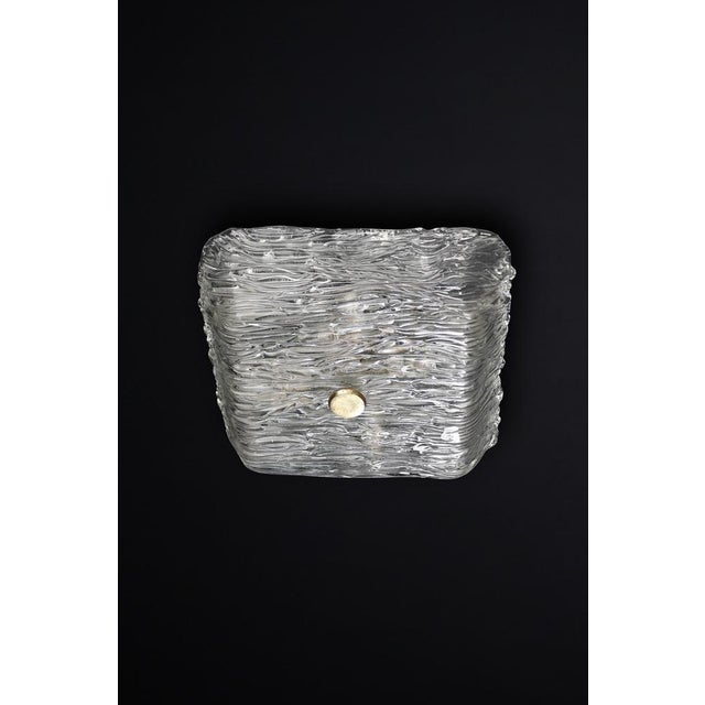 Large Murano Bambù Series Wall Lights from Venini, Italy, 1950s For Sale - Image 13 of 14