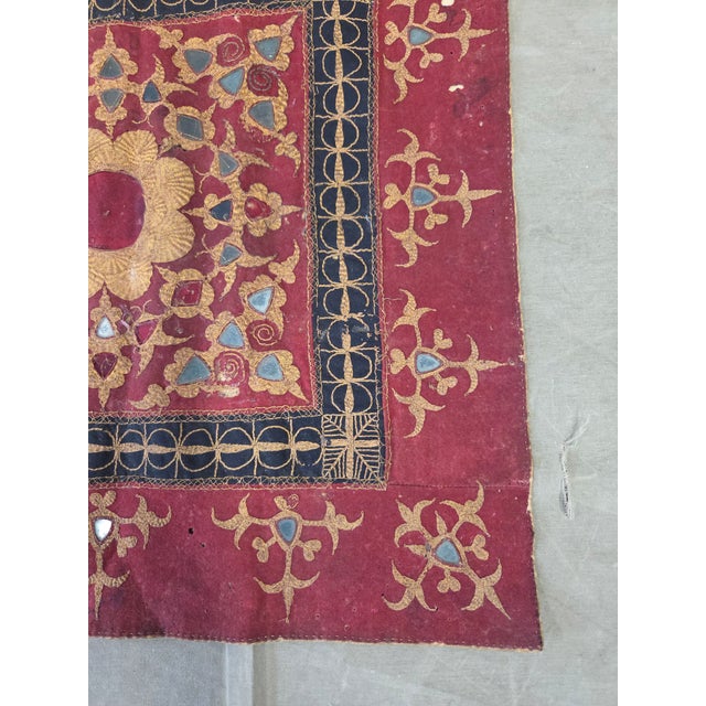 Antique Early 20th Century Ceremonial Cover From Sumatra, Indonesia For Sale In Denver - Image 6 of 9