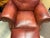 20th Century Leather Chair and Ottoman For Sale - Image 14 of 16