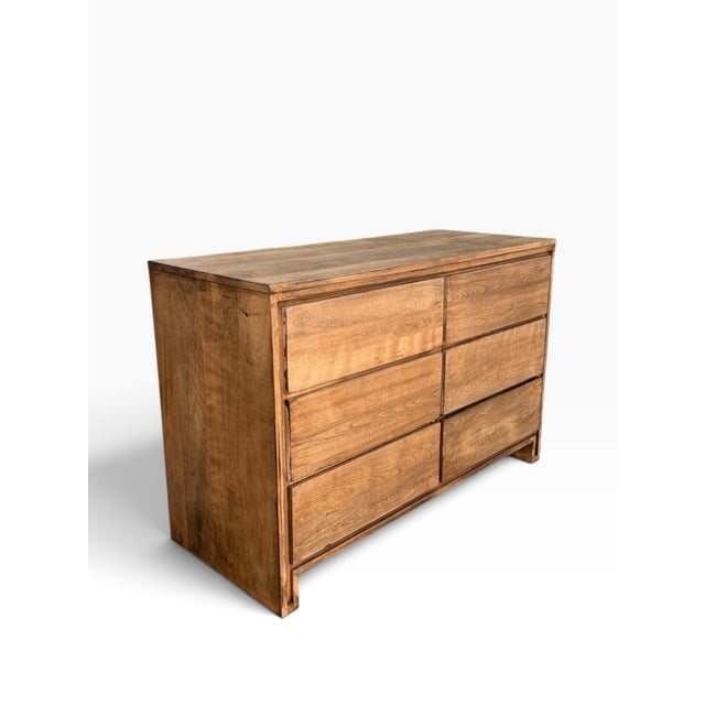 Conant Ball Refinished Solid Wood Mid-Century Modern Six-Drawer Dresser by Conant Ball For Sale - Image 4 of 9