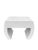 Mid-Century Modern Mid-Century Post Modern Side or Bedside Table With Plaster Finish For Sale - Image 3 of 5