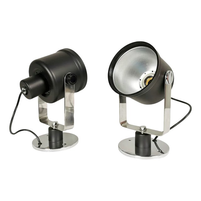 Mid-Century Italian Wall Lamps from Luci Milano, 1970s, Set of 2 For Sale