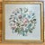 Wood Late 20th Century Floral Needlepoint Textile, Framed For Sale - Image 7 of 7