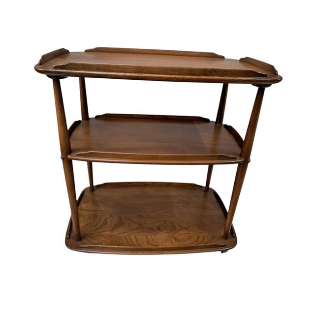 Mid-Century Modern Drinks Trolley with Glass Tops by Lucian Ercolani for Ercol, 1960s For Sale - Image 10 of 16