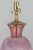 Pink Seguso Murano Glass Mid Century Lamp For Sale - Image 8 of 11