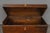 Biedermeier Round-Topped Chest in Brass, Iron and Oak For Sale - Image 14 of 18