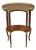 Vintage French Louis XV Style Mahogany Kidney Bean Side Table W/ Bronze Ormolu For Sale