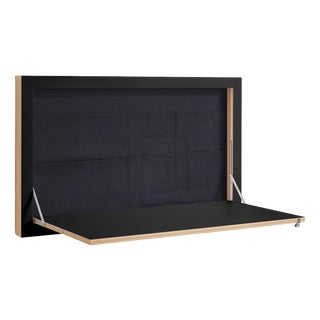 100×60-1 Folding Wall Desk with Storage from Ambivalenz For Sale