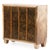 Mid-Century Modern Parchment and Mica Cabinet in the Manner of Jean-Michel Frank. For Sale - Image 3 of 6