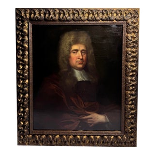Early 18th Century French Portrait Painting, Circle of Jean Baptiste Van Loo For Sale