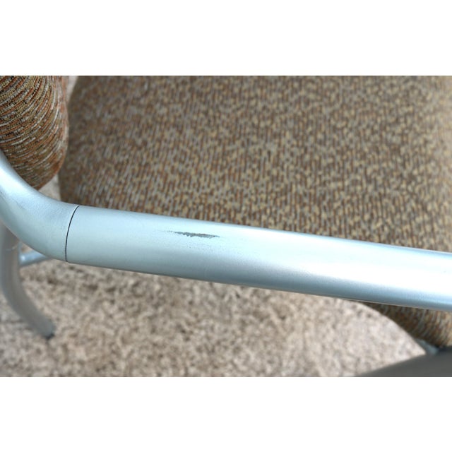 Brown Modern Mark Goetz for Herman Miller Aside Side Stacking Chairs - Set of 4 For Sale - Image 8 of 12