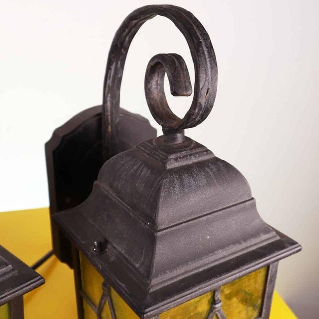 Lanterns in Metal, Set of 2 For Sale - Image 4 of 13