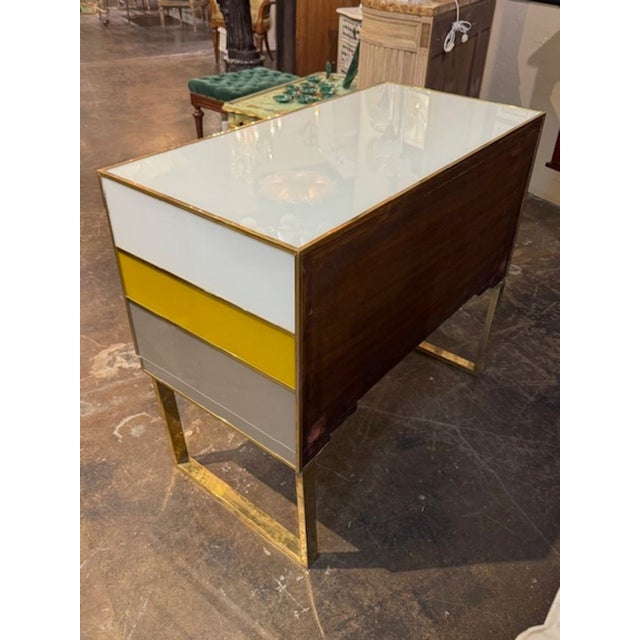 Murano Glass Multi-Colored Cabinet For Sale - Image 4 of 6