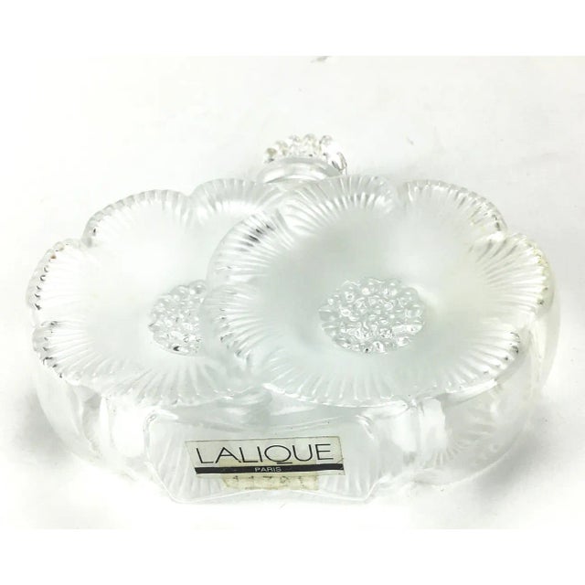 Vintage Genuine Lalique Perfume Bottle With Stopper | Chairish