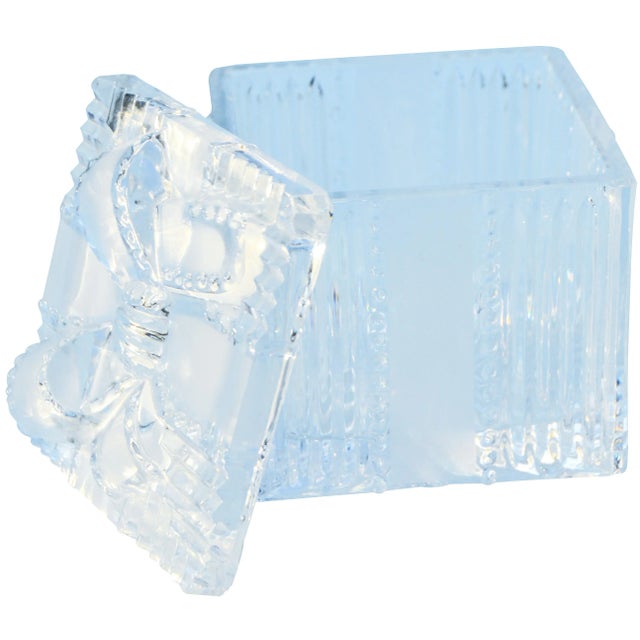 American Vintage Crystal Candy Jar For Sale - Image 3 of 5