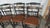 1980s Set Hitchcock Floral Chairs Dining Kitchen Farmhouse For Sale - Image 6 of 13