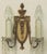 1930s 1930s American Sconces, High Quality Brass With Crystals, Gold Patina - A Pair, Hollywood Regency For Sale - Image 5 of 6