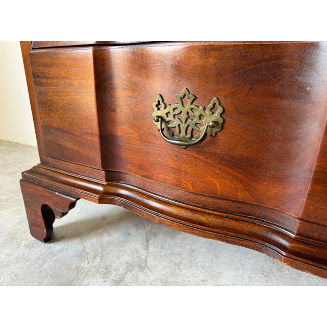 1970s Vintage Nine - Drawers Solid Mahogany Dresser by Century Furniture/ Sold For Sale - Image 5 of 12