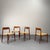 Teak Model 75 Chairs with Paper Cord Weave by Niels Otto Møller for JL Møllers Mobelfabrik, Set of 4 For Sale - Image 18 of 18