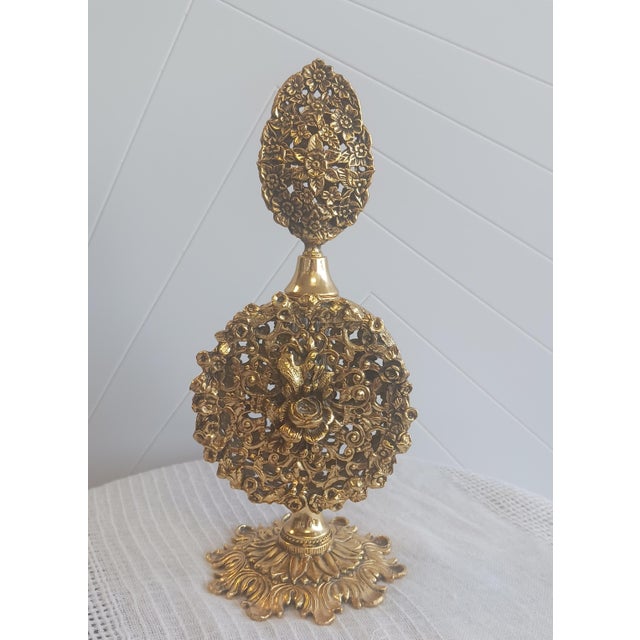 1960s Stylebuilt n.y. 24k Gold-Plated Vanity Suite - 3 Pieces For Sale - Image 9 of 12