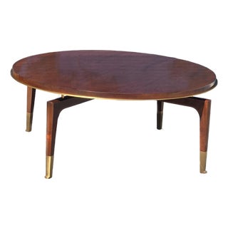 Vintage Baker Furniture Coffee Table STyl Thomas Pheasant Vendome Cocktail Table For Sale
