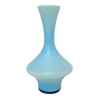 Mid 20th Century Mid-Century Modern Glass Vase For Sale