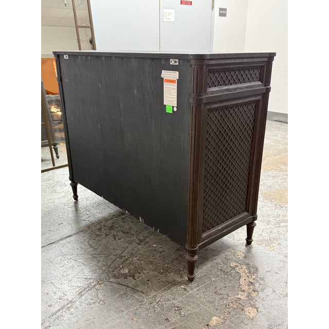 Restoration Hardware Louis XVI Treillage Five Drawer Dresser For Sale - Image 12 of 12