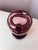Glass Pompadour Vase in Wine Red by Nanny Still for Riihimäen Lasi For Sale - Image 7 of 11