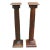 Early 20th Century Pair of Mahogany Ionic Order Style Column-Form Pedestals For Sale