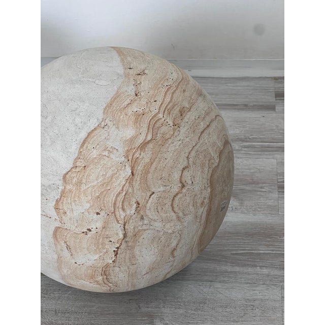 Decorative Stone Balls, 1970s, Set of 3 For Sale - Image 4 of 15