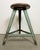 Industrial Green Workshop Stool, 1960s For Sale - Image 15 of 17